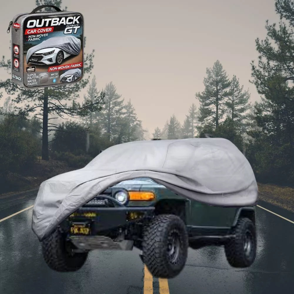 SilverShield Outdoor Car Cover for Toyota FJ Cruiser 2010 - 2017 LC Univ Fit