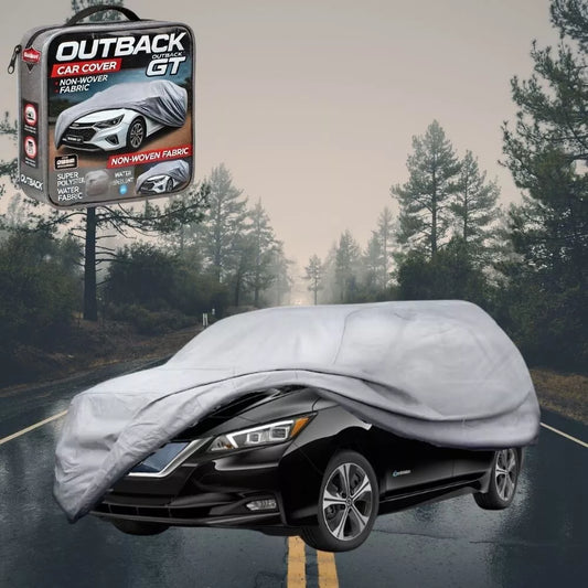 SilverShield Outdoor Car Cover for Nissan LEAF 2018 - Current LC Universal Fit