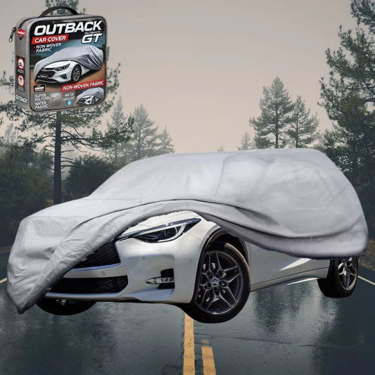 SilverShield Outdoor Car Cover for Infiniti Q30 2016 - 2020 H15 L Universal Fit