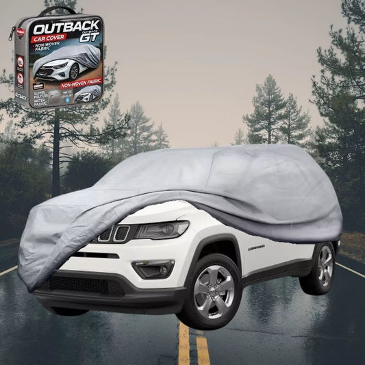 SilverShield Outdoor Car Cover for Jeep Compass 2017 - Current LC Universal Fit