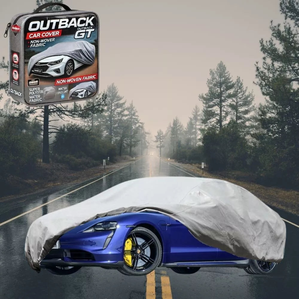 SilverShield Outdoor Car Cover for Porsche Taycan 2019 - Current XXL Univ Fit
