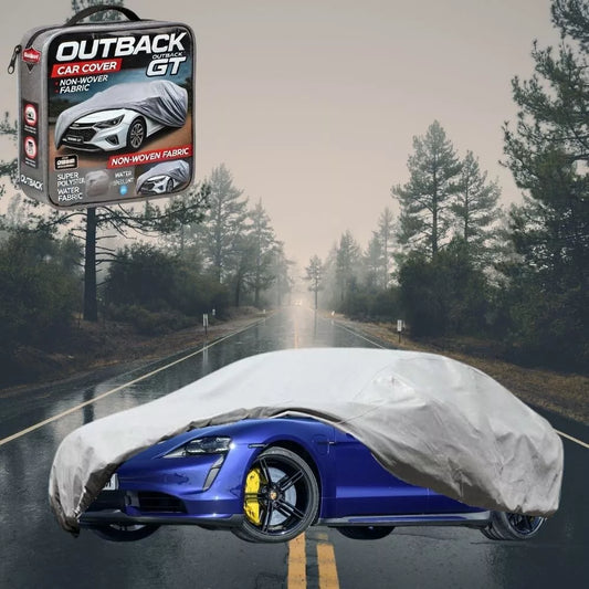 SilverShield Outdoor Car Cover for Porsche Taycan 2019 - Current XXL Univ Fit